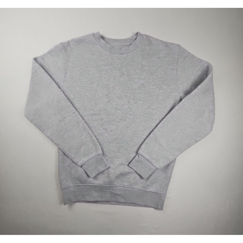Men's  Primark‎ Cares Size S Gray Pullover Sweatshirt Crew Neck Long Sleeve